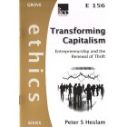 Grove Ethics - E156 - Transforming Capitalism: Entrepreneurship And The Renewal Of Thrift By Peter S Heslam
